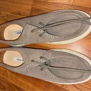 Steve Madden Men's Taupe Boat Shoes